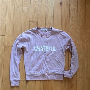 Spiritual Gangster Grateful Pink Sweatshirt